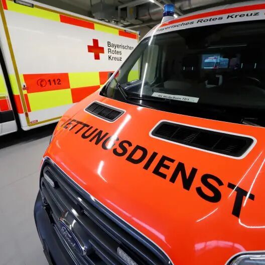 Rettungsdienstwagen der Rettungswache Neu-Ulm